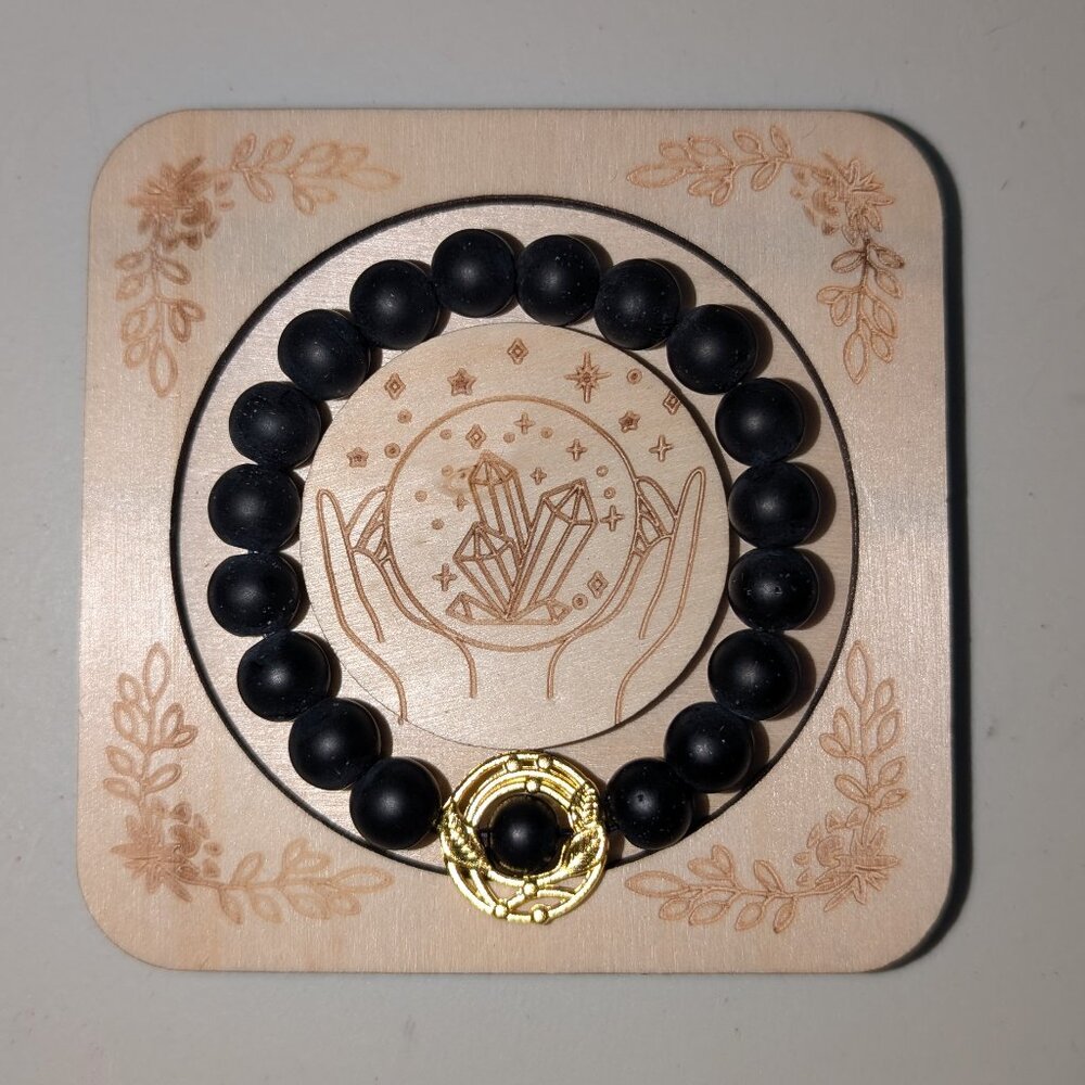 Matte Shungite Bracelet